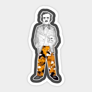 Poe Knows Baseball Sticker